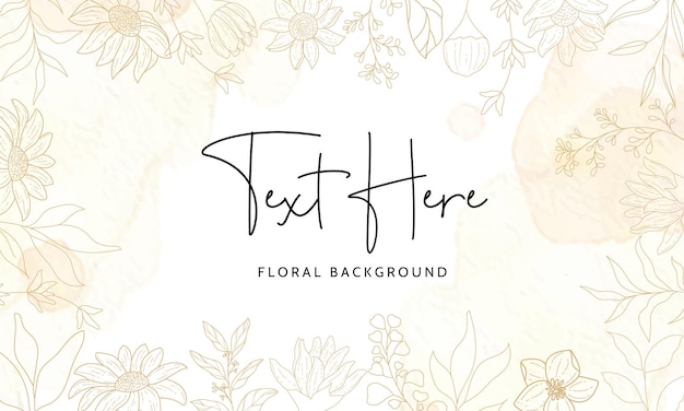 Delicate Floral Background with Handwritten Text Overlay | Jiffy Designs