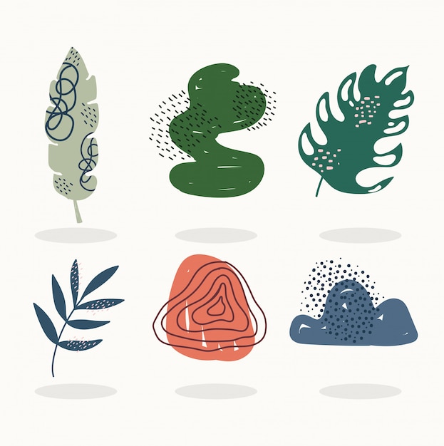 Vibrant Nature-Inspired Abstract Shapes and Patterns | Jiffy Designs