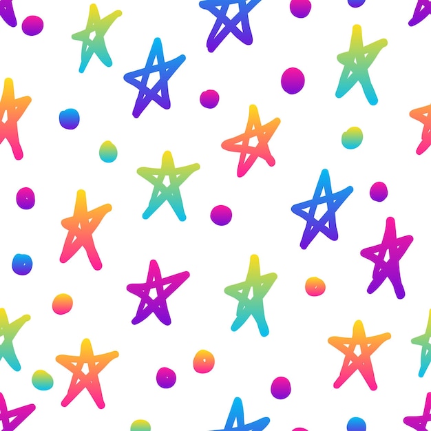 Vibrant Starry Dots Pattern | Jiffy Designs