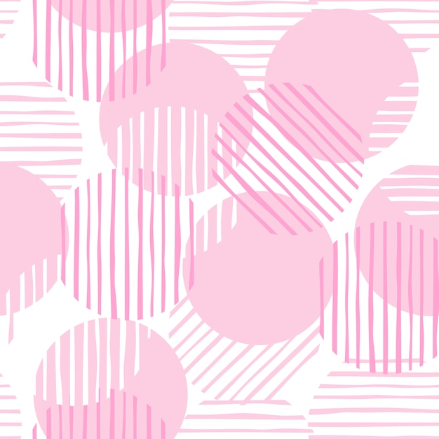 Harmonious Geometric Shapes in Soft Pink Tones | Jiffy Designs