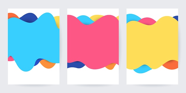 Vibrant Fluid Shapes in Playful Color Palette | Jiffy Designs