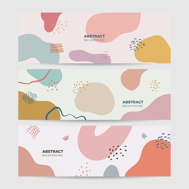 Vibrant Abstract Shapes and Patterns in Earthy Tones | Jiffy Designs