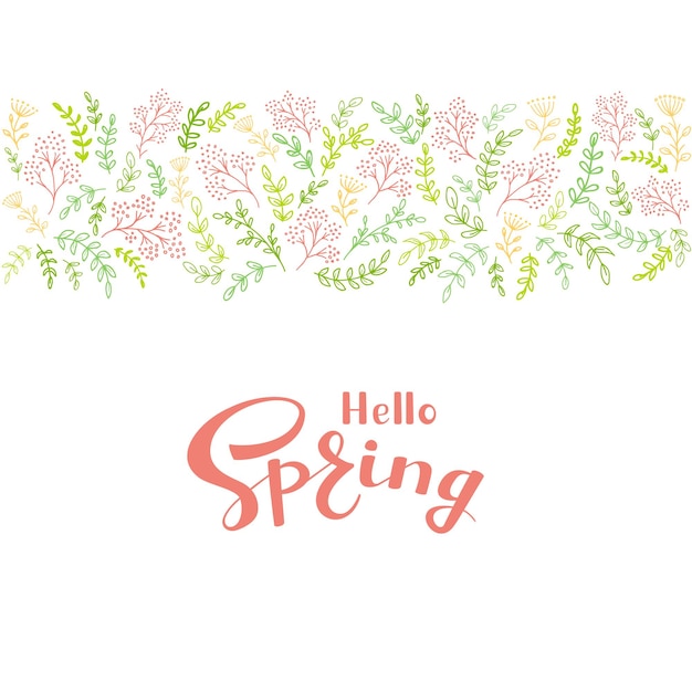 Vibrant Floral Border Welcomes the Arrival of Spring | Jiffy Designs