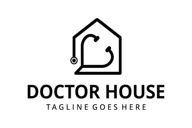 Sleek Medical Emblem with Stethoscope Icon for Doctor's Office | Jiffy ...