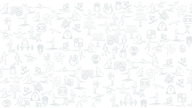 Diverse Collection of Whimsical Outline Illustrations for Versatile ...