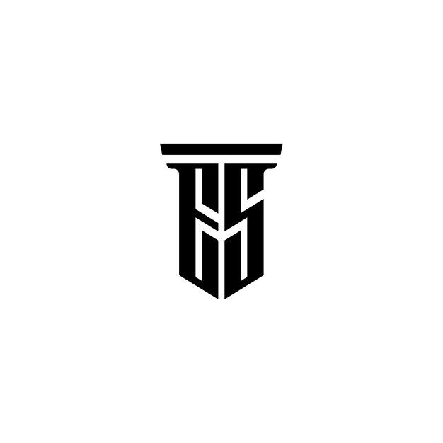 Sleek and Striking Monogram Emblem Design | Jiffy Designs