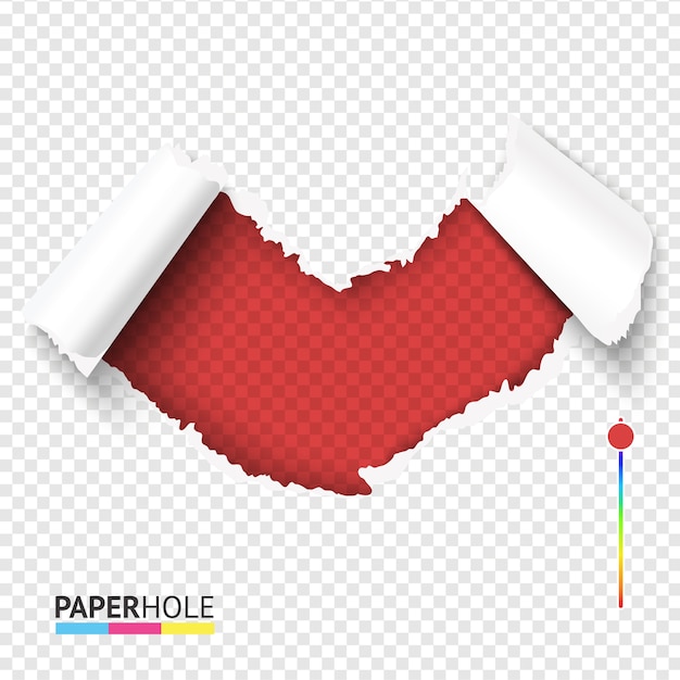 Torn Paper Revealing Vibrant Red Checkered Pattern Background | Jiffy ...