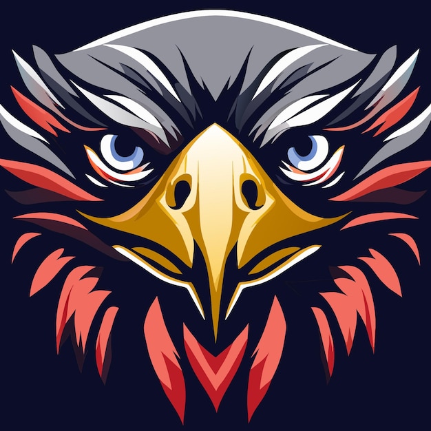 Fierce Feathered Falcon: A Striking Emblem of Power and Vigilance ...