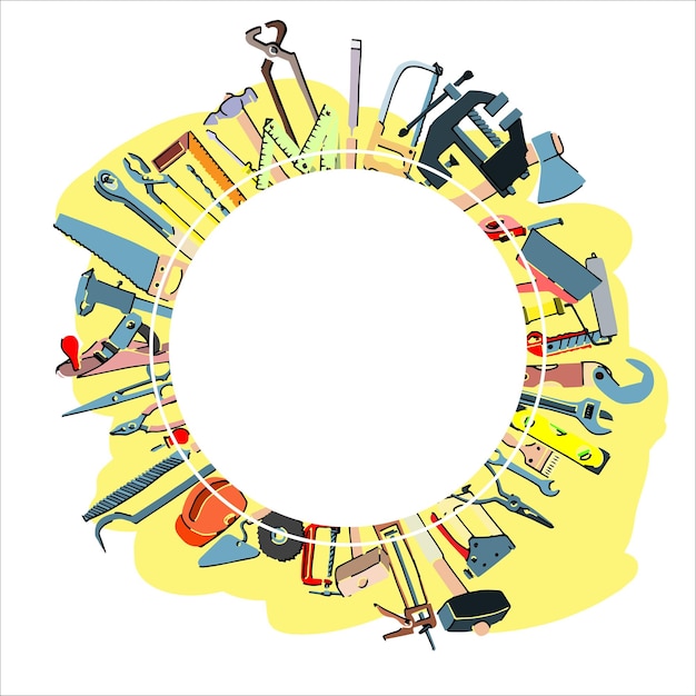 Vibrant Collage of Diverse DIY Tools and Equipment | Jiffy Designs