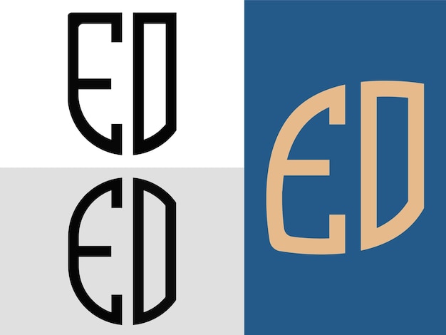 Versatile Monogram Emblem in Bold and Minimal Styles | Jiffy Designs