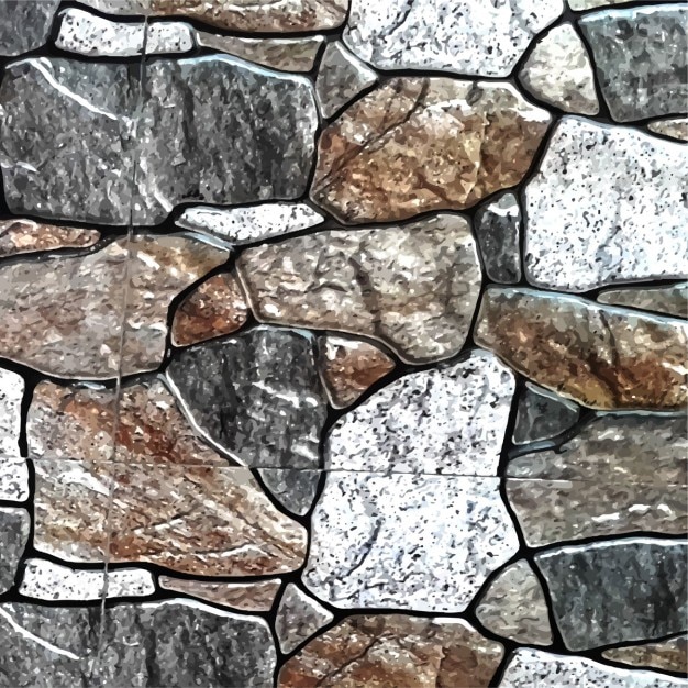Detailed Stone Wall Texture with Varied Earth Tones | Jiffy Designs