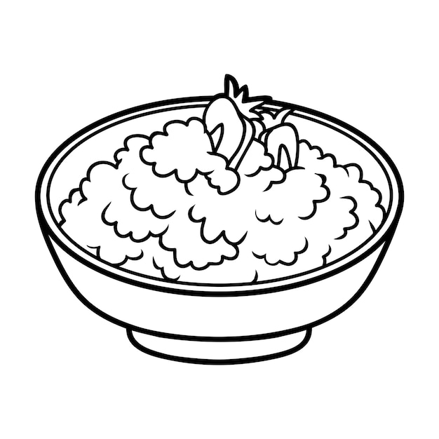 Delightful Rice Bowl with Fluffy Clouds of Goodness | Jiffy Designs