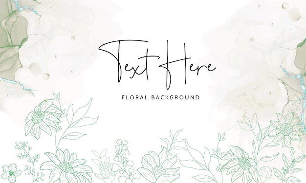 Elegant Floral Background with Handwritten Text Overlay | Jiffy Designs