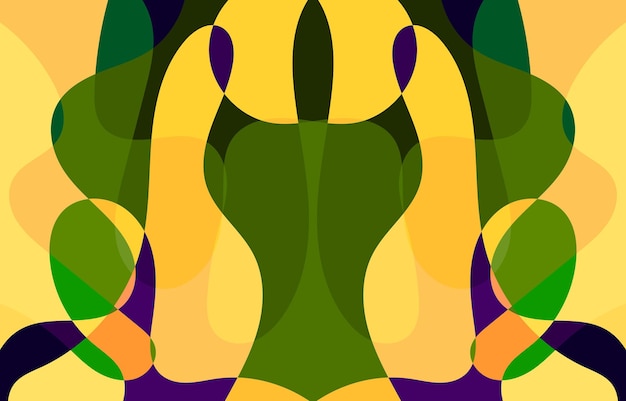 Vibrant Geometric Shapes in Earthy Tones | Jiffy Designs