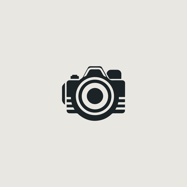 Sleek Camera Icon with Modern Minimalist Design | Jiffy Designs
