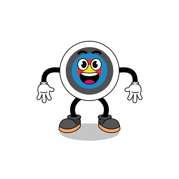 Cheerful Circular Character with Expressive Eyes and Smile | Jiffy Designs