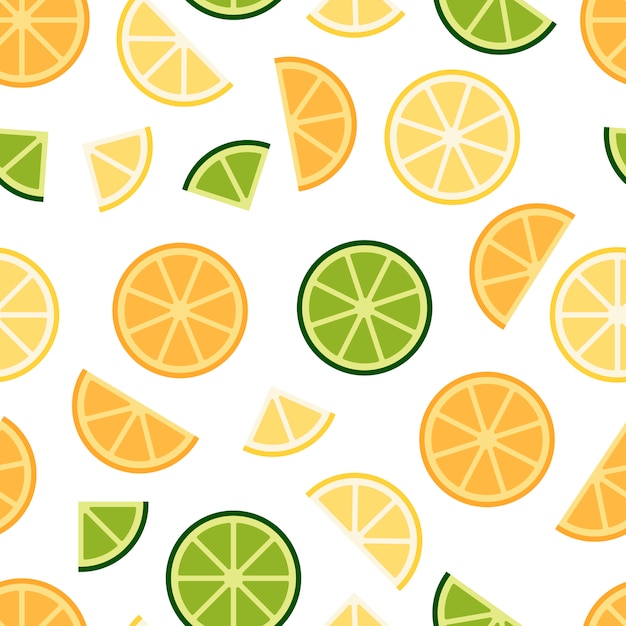 Vibrant Citrus Slices: A Zesty Pattern for Endless Possibilities ...