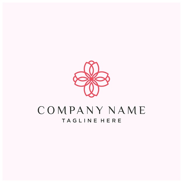 Elegant Floral Logo with Refined Typographic Branding | Jiffy Designs