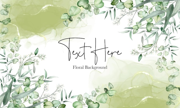 Delicate Watercolor Floral Background with Handwritten Text | Jiffy Designs