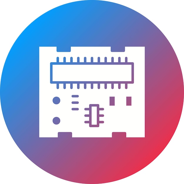 Minimalist Ruler Icon with Vibrant Gradient Background | Jiffy Designs