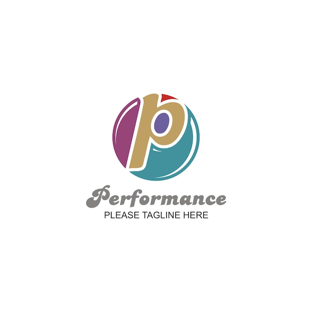 Vibrant Geometric Performance Logo with Tagline | Jiffy Designs