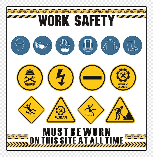 Comprehensive Safety Icons for Workplace Hazard Awareness | Jiffy Designs