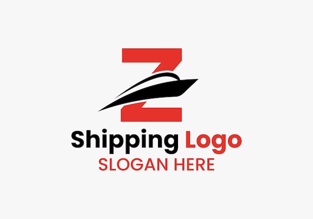Sleek and Stylish Shipping Logo with Bold Typography | Jiffy Designs