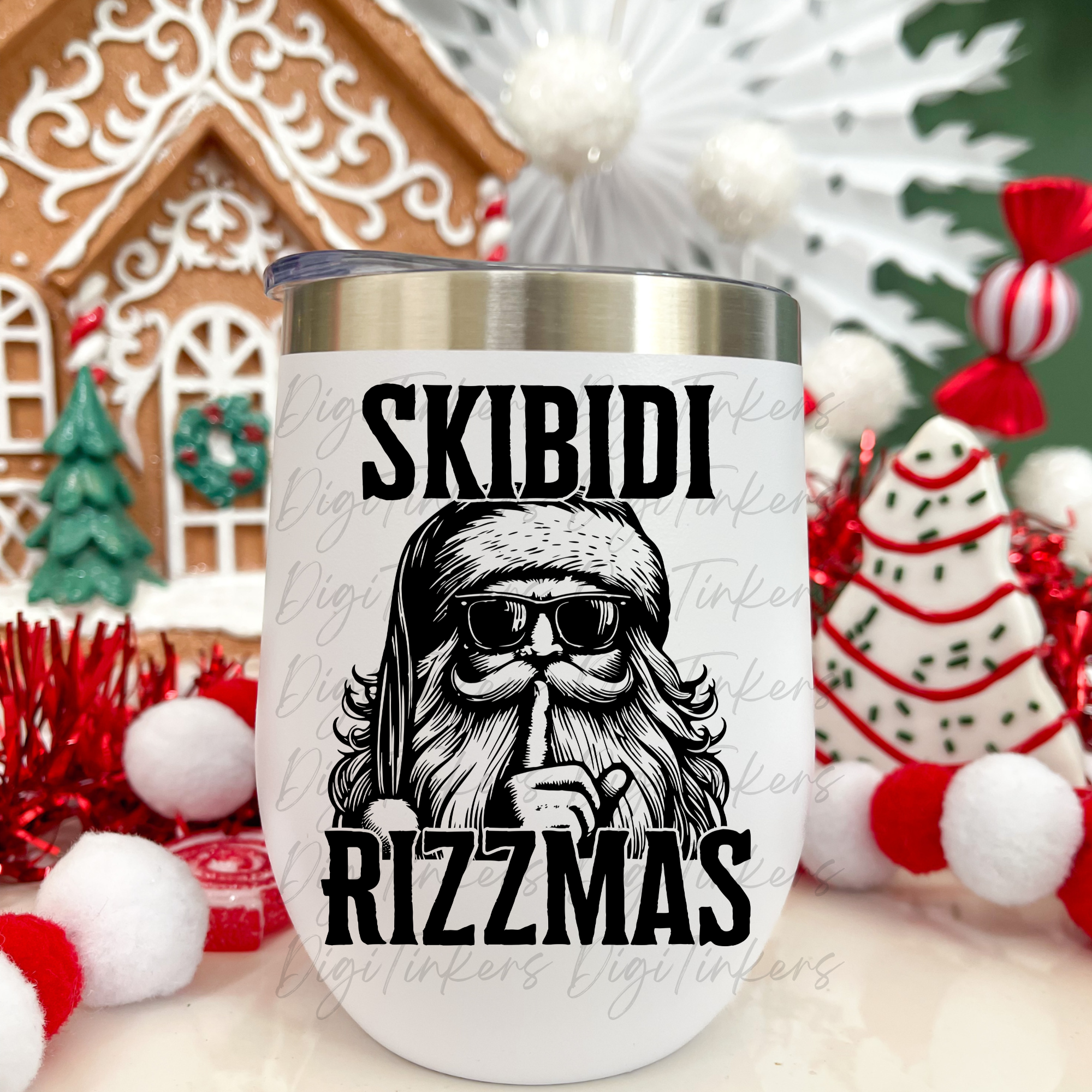 Funny Teen Merry Skibidi Rizzmas, Teenager Gyatt Ohio Mewing Popular ...