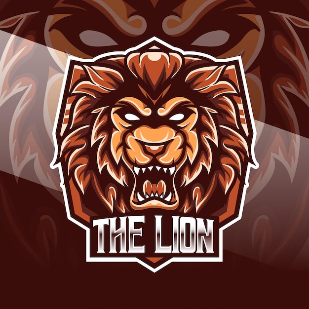 Fierce and Majestic Lion Mascot Emblem | Jiffy Designs