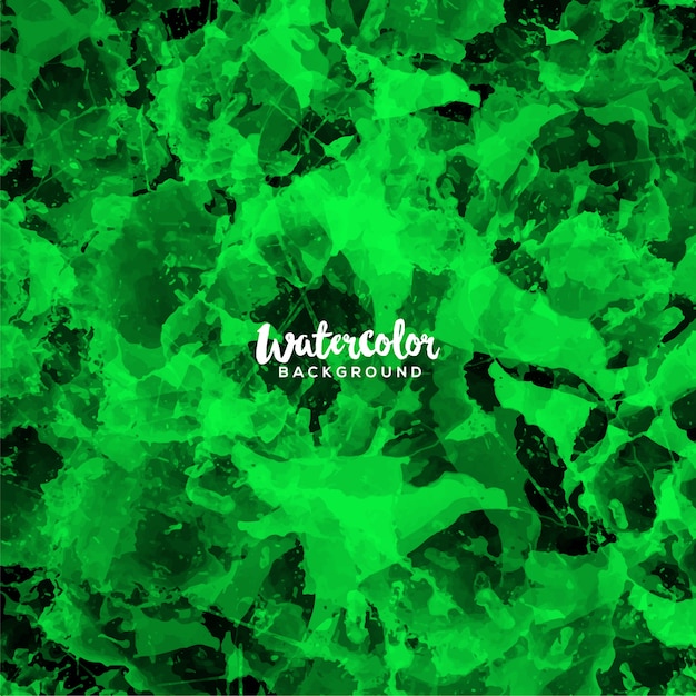 Vibrant Emerald Watercolor Splatter Backdrop with Textured Brushstrokes ...