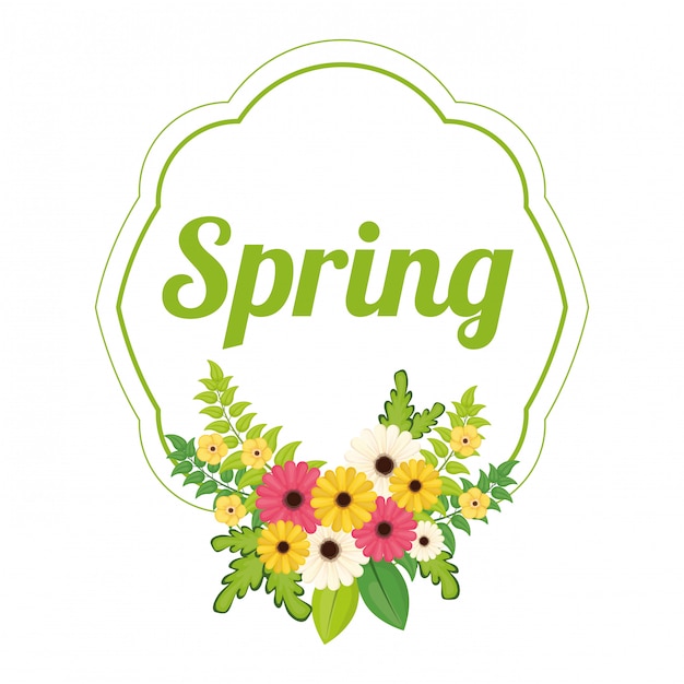 Vibrant Spring Floral Wreath with Lush Greenery | Jiffy Designs