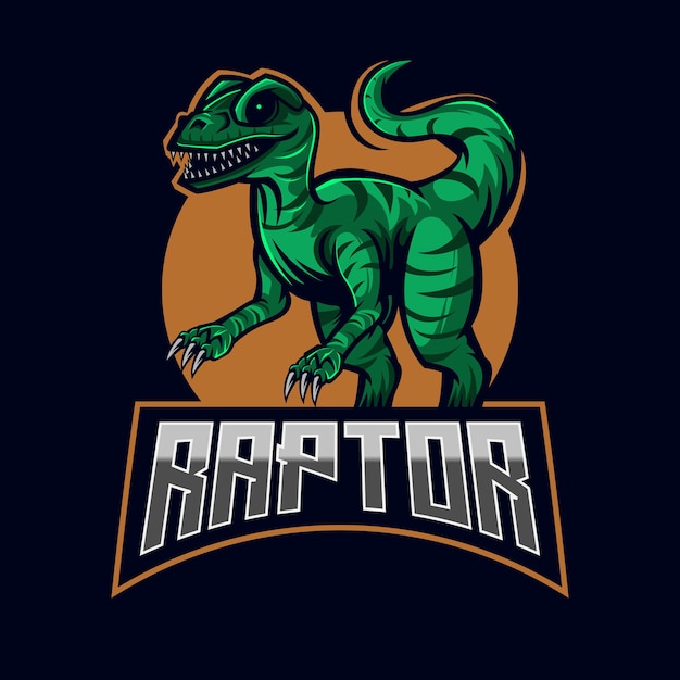 Fierce and Formidable Raptor Mascot Logo | Jiffy Designs