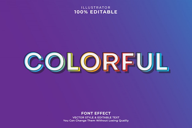 Vibrant Chromatic Typography with Dimensional Text Effect | Jiffy Designs