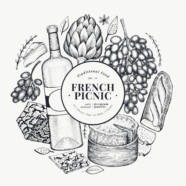 Delightful Ingredients for an Authentic French Picnic Jiffy Designs