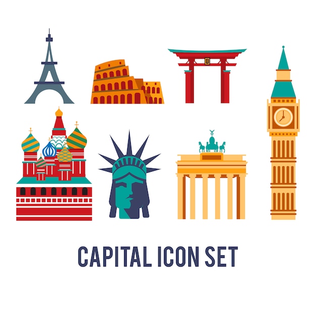 Diverse Collection of Iconic Landmarks from Around the World | Jiffy ...