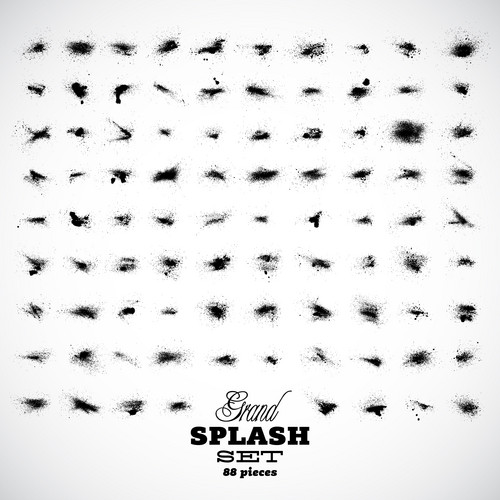 Ink Splat Set | Jiffy Designs