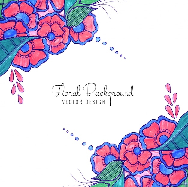 Vibrant Floral Background with Pink Blooms and Elegant Text | Jiffy Designs
