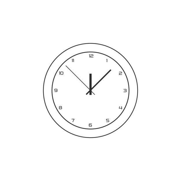 Minimalist Wall Clock with Simple Analog Design | Jiffy Designs