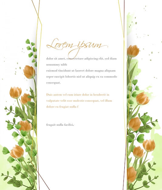 Vibrant Floral Arrangement with Handwritten Text | Jiffy Designs