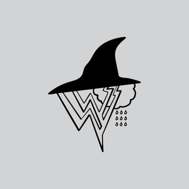 Striking Monochrome Lightning Bolt Graphic Design | Jiffy Designs