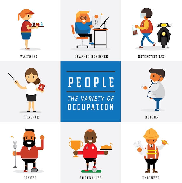 The Variety of Occupation: A Diverse Collection of Illustrated ...