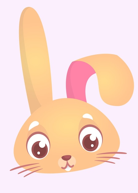 Charming Cartoon Rabbit Peeking Curiously | Jiffy Designs