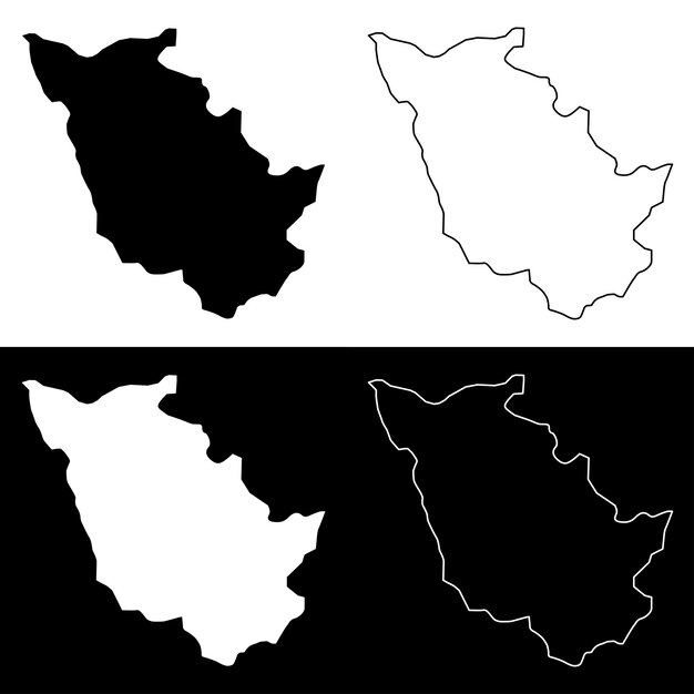 Minimalist Silhouettes of the Majestic Iranian Landscape | Jiffy Designs