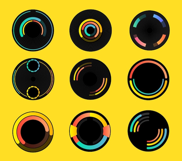 Vibrant Geometric Shapes in Diverse Patterns and Colors | Jiffy Designs