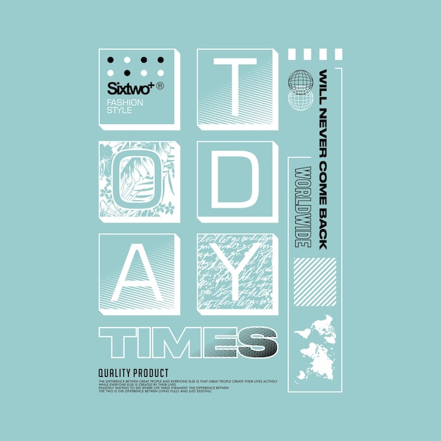 Stylish Typographic Design in Shades of White | Jiffy Designs