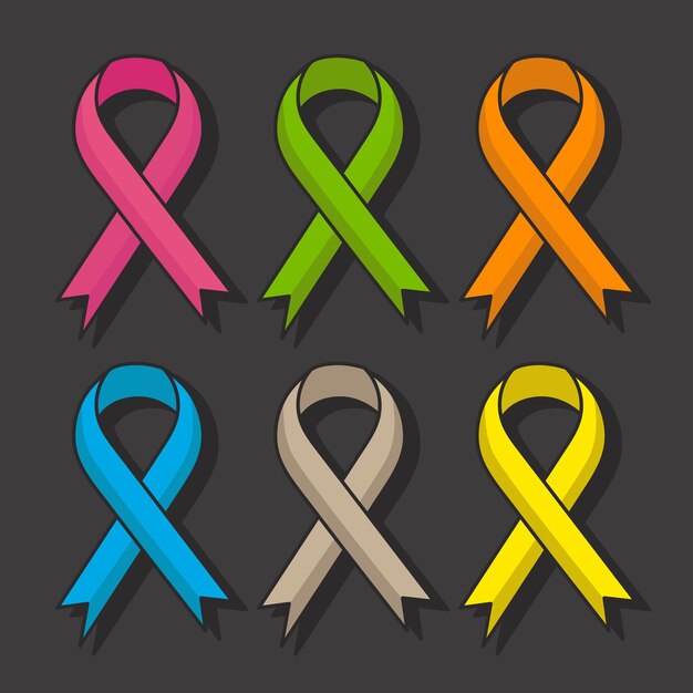 Vibrant Awareness Ribbon Collection for Diverse Causes | Jiffy Designs