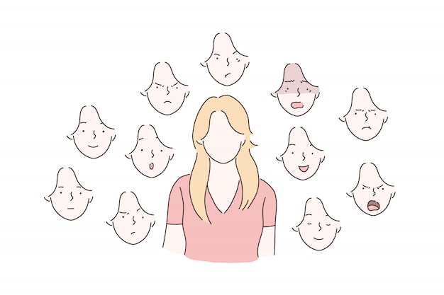 Diverse Expressions: A Vibrant Collection of Expressive Faces | Jiffy ...
