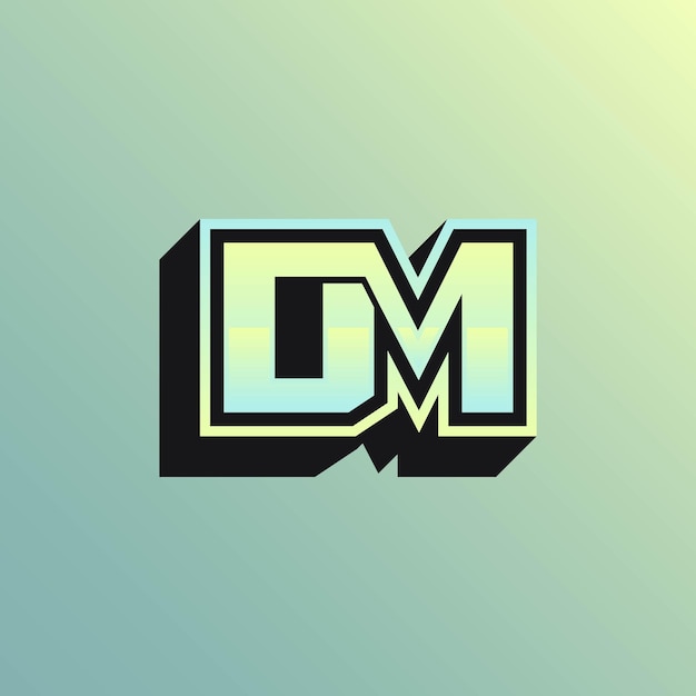 Striking Monogram Design with Bold Geometric Elements | Jiffy Designs