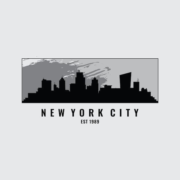 Iconic Skyline of New York City, Established 1898 | Jiffy Designs