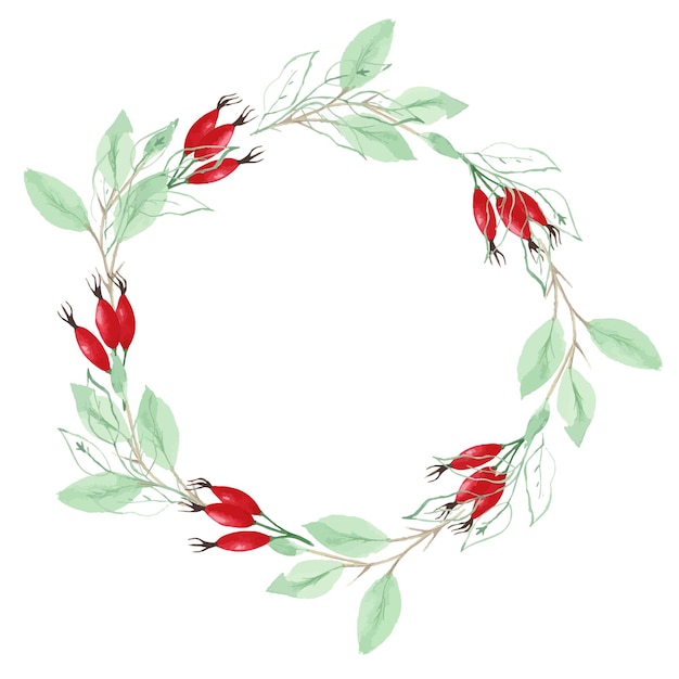 Vibrant Floral Wreath with Lush Greenery and Red Blooms | Jiffy Designs